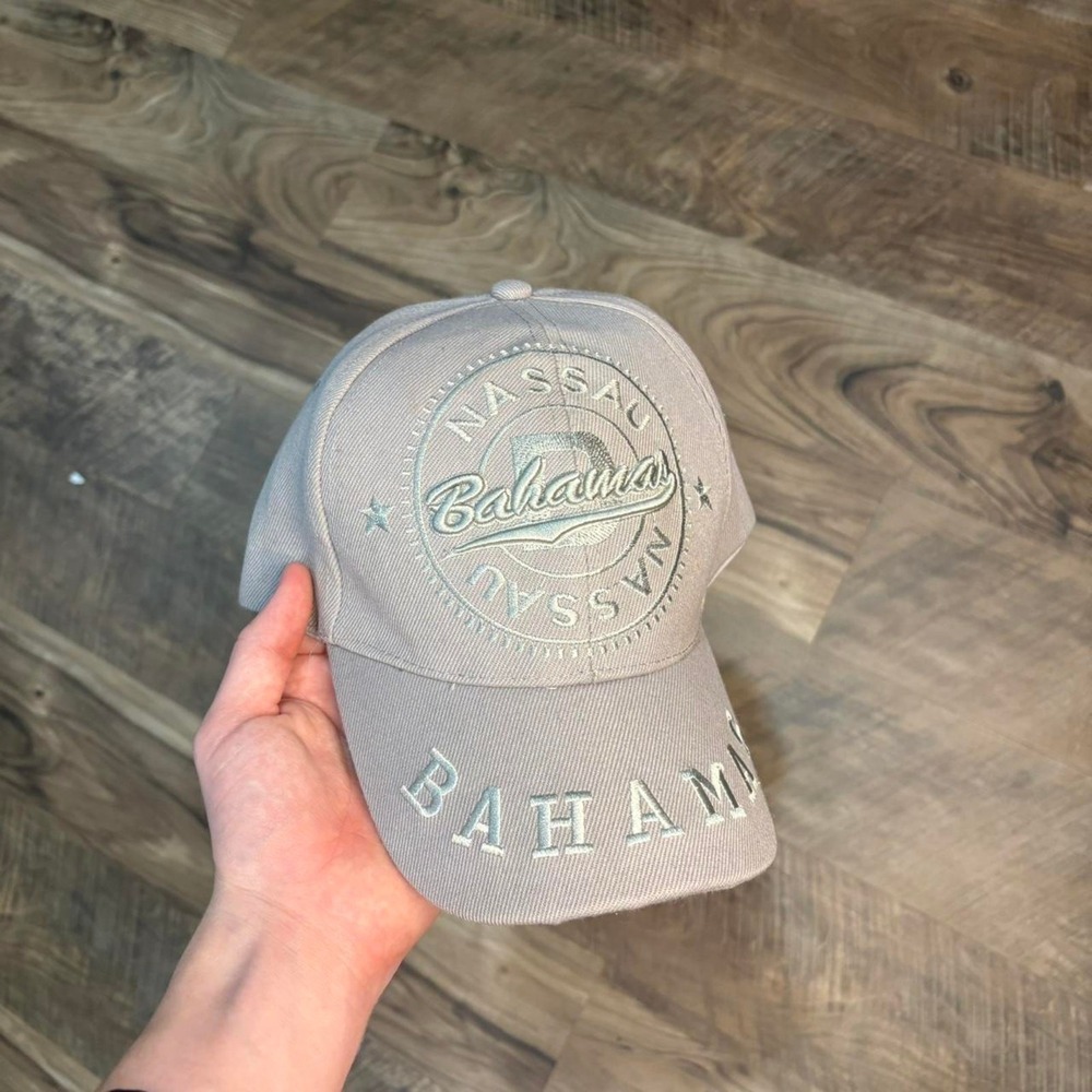 Vintage Y2K Nassau Bahamas Embroidered Hat 2000s